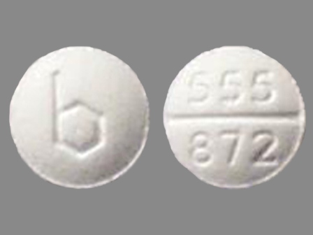 555 872 b: (0555-0872) Medroxyprogesterone Acetate 2.5 mg Oral Tablet by Bryant Ranch Prepack