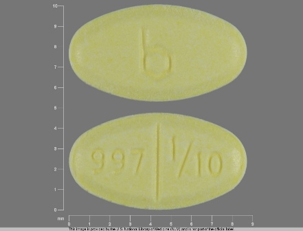 b 997 1 10: (0555-0997) Fludrocortisone 0.1 mg Oral Tablet by Remedyrepack Inc.