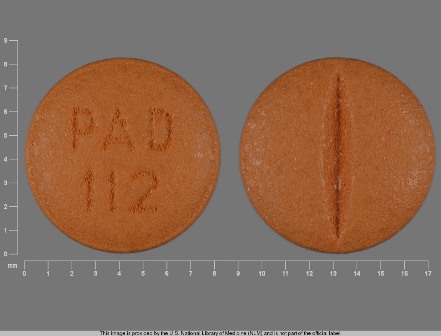 PAD 112: (0574-0112) Moexipril Hydrochloride 15 mg Oral Tablet by Paddock Laboratories, Inc.
