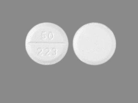 50 223: (0574-0223) Liothyronine Sodium 50 ug/1 Oral Tablet by Golden State Medical Supply
