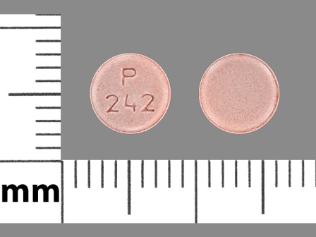P242: (0574-0242) Repaglinide 2 mg/1 Oral Tablet by Paddock Laboratories, LLC