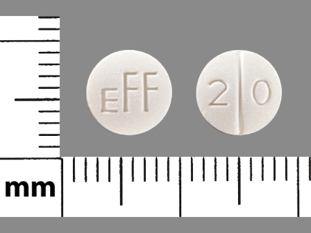 EFF 20: Methazolamide 50 mg Oral Tablet