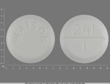 241 1 WATSON: (0591-0241) Lorazepam 1 mg Oral Tablet by Lake Erie Medical Dba Quality Care Products LLC