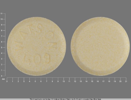 WATSON 409: Lisinopril 40 mg Oral Tablet