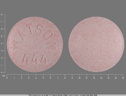 WATSON 444: Guanfacine 1 mg (Guanfacine Hydrochloride 1.15 mg) Oral Tablet