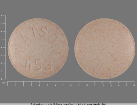 WATSON 453: (0591-0453) Guanfacine 2 mg (Guanfacine Hydrochloride 2.3 mg) Oral Tablet by Watson Laboratories, Inc.