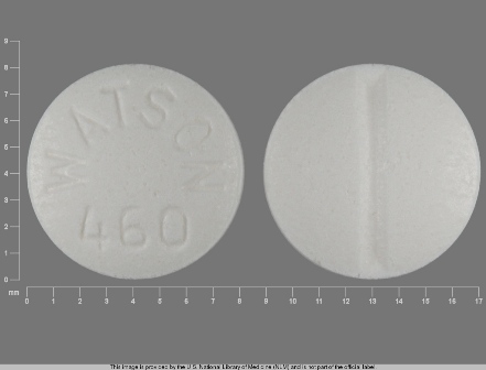 WATSON 460: (0591-0460) Glipizide 5 mg Oral Tablet by Remedyrepack Inc.