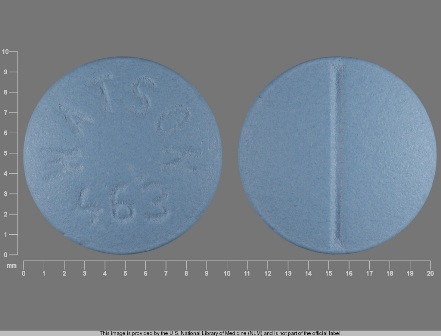 WATSON 463: (0591-0463) Metoprolol Tartrate 100 mg (As Metoprolol Succinate 95 mg) Oral Tablet by Remedyrepack Inc.