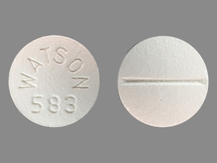 Watson 583: Propafenone Hydrochloride 225 mg Oral Tablet