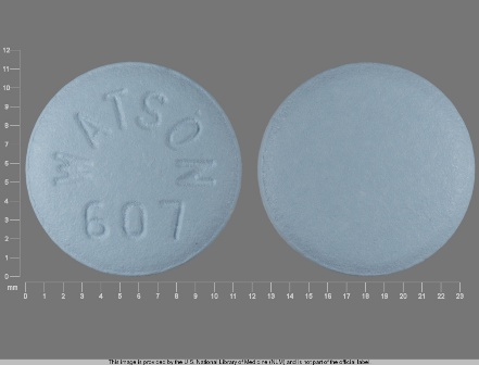 WATSON 607: (0591-0607) Labetalol Hydrochloride 300 mg Oral Tablet, Film Coated by Bryant Ranch Prepack