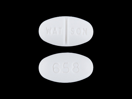 WATSON 658: Buspirone Hydrochloride 10 mg (Buspirone 9.1 mg) Oral Tablet