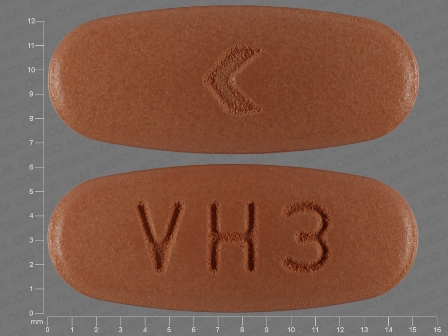 VH3: Hctz 25 mg / Valsartan 160 mg Oral Tablet