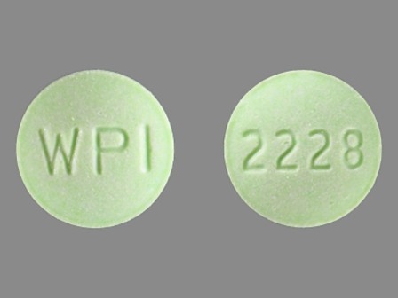 WPI 2228: (0591-2467) Metoclopramide 5 mg (As Metoclopramide Hydrochloride) Oral Tablet by Rebel Distributors Corp
