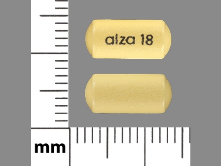 alza 18: (0591-2715) Methylphenidate Hydrochloride 18 mg Oral Tablet by Avera Mckennan Hospital