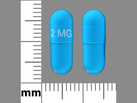 2 MG: (0591-2788) Tizanidine 2 mg (As Tizanidine Hydrochloride 2.288 mg) Oral Capsule by Watson Laboratories, Inc.