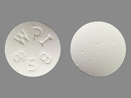 WPI 858: (0591-3540) Bupropion Hydrochloride 100 mg 12 Hr Extended Release Tablet by Watson Laboratories, Inc.