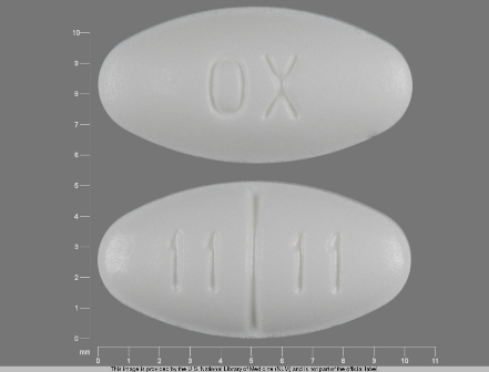 OX 11 11: (0591-3544) Oxandrolone 2.5 mg Oral Tablet by Watson Laboratories, Inc.