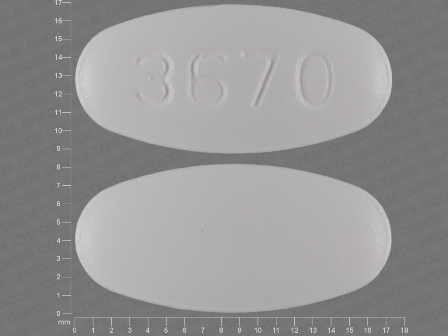 3670: Nabumetone 500 mg Oral Tablet