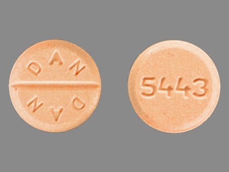 DAN DAN 5443: (0591-5443) Prednisone 20 mg Oral Tablet by A-s Medication Solutions