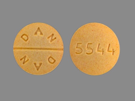 DAN DAN 5544: (0591-5544) Allopurinol 300 mg Oral Tablet by Proficient Rx Lp