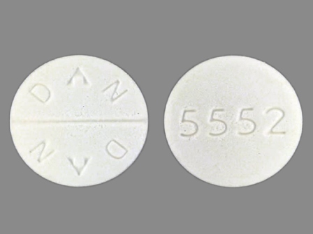 DAN DAN 5552: (0591-5552) Metronidazole 500 mg Oral Tablet by Watson Labs