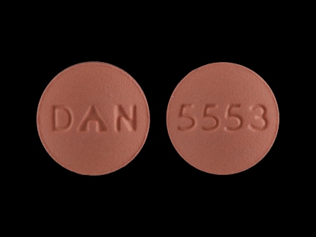 DAN 5553: Doxycycline (As Doxycycline Hyclate) 100 mg Oral Tablet