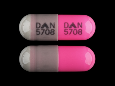 DAN 5708: (0591-5708) Clindamycin (As Clindamycin Hydrochloride) 150 mg Oral Capsule by Watson Laboratories, Inc.