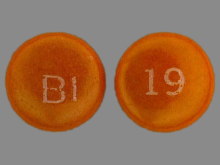 BI 19: (0597-0019) Persantine 75 mg Oral Tablet by Boehringer Ingelheim Pharmaceuticals, Inc.