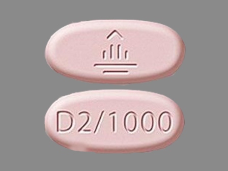 D2 1000 : (0597-0148) Jentadueto Oral Tablet, Film Coated by Physicians Total Care, Inc.