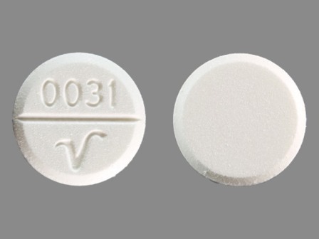 0031 V: Apap 500 mg Oral Tablet