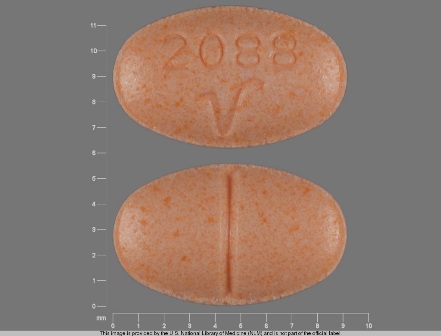 2088 V: (0603-2128) Alprazolam 0.5 mg Oral Tablet by Qualitest Pharmaceuticals
