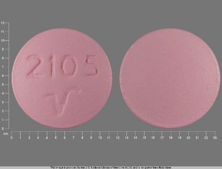 2105 V: Amitriptyline Hydrochloride 100 mg Oral Tablet