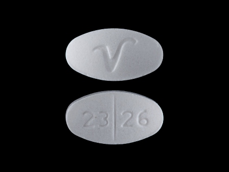 2326 V: Benztropine Mesylate 1 mg Oral Tablet
