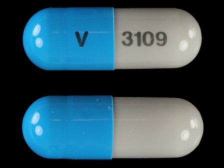 V 3109: Apap 325 mg / Butalbital 50 mg / Caffeine 40 mg / Codeine Phosphate 30 mg Oral Capsule