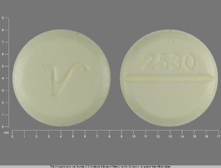 2530 V: Clonazepam 0.5 mg Oral Tablet