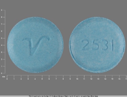 2531 V: (0603-2949) Clonazepam 1 mg Oral Tablet by A-s Medication Solutions LLC