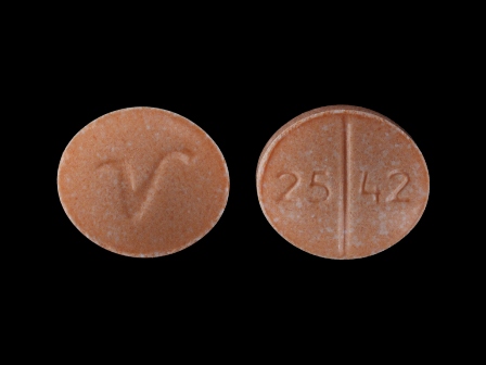 25 42 V: (0603-2958) Clonidine Hydrochloride .2 mg Oral Tablet by Blenheim Pharmacal, Inc.