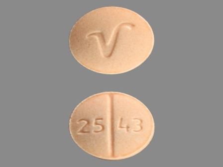 25 43 V: (0603-2959) Clonidine Hydrochloride 300 Mcg Oral Tablet by Bryant Ranch Prepack