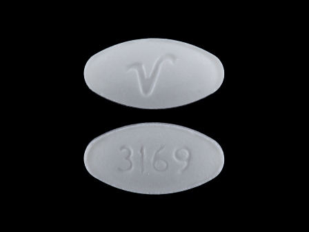 3169 V: Furosemide 20 mg Oral Tablet