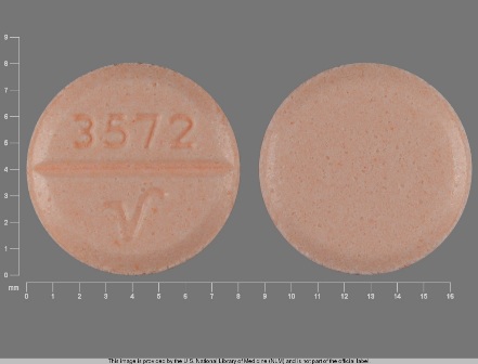 3572 V: (0603-3857) Hctz 50 mg Oral Tablet by Remedyrepack Inc.