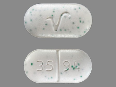 3594 V: (0603-3882) Apap 500 mg / Hydrocodone Bitartrate 7.5 mg Oral Tablet by Pd-rx Pharmaceuticals, Inc.