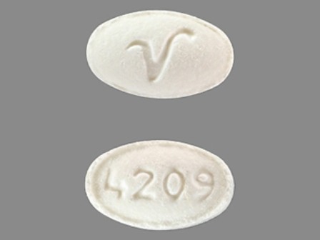 4209 V: (0603-4209) Lisinopril 2.5 mg Oral Tablet by Blenheim Pharmacal, Inc.