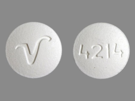 4214 V: (0603-4214) Lisinopril 40 mg Oral Tablet by A-s Medication Solutions