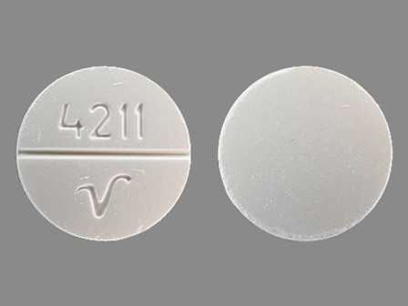 4211 V: (0603-4485) Methocarbamol 500 mg Oral Tablet by Pd-rx Pharmaceuticals, Inc.