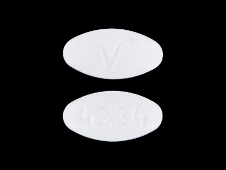 4235 V white tablet metoclopramide