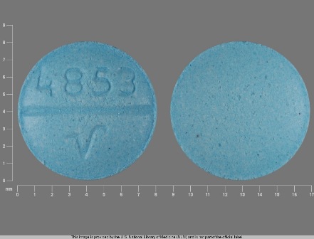 4853 V: (0603-4975) Oxybutynin Chloride 5 mg Oral Tablet by Rebel Distributors Corp.