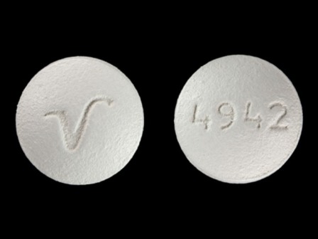4942 V: Perphenazine 8 mg Oral Tablet
