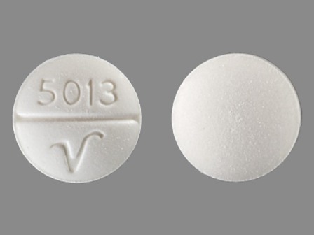 5013 V: (0603-5167) Phenobarbital 64.8 mg Oral Tablet by Remedyrepack Inc.