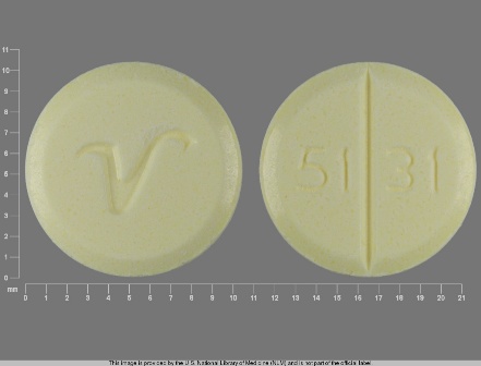 5131 V: Primidone 250 mg Oral Tablet
