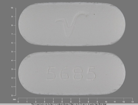 5685 V: (0603-5685) Risperidone 1 mg Oral Tablet by Bryant Ranch Prepack